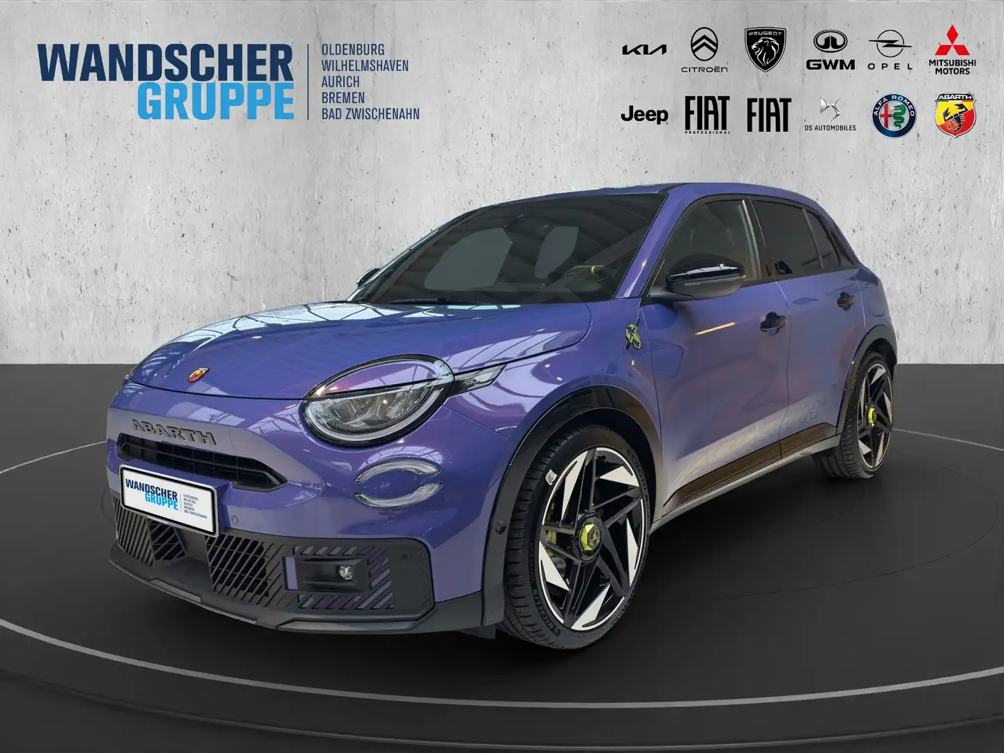 Abarth 600e Scorpionissima *SHZ*CARPLAY*KAMERA* Violet - 1