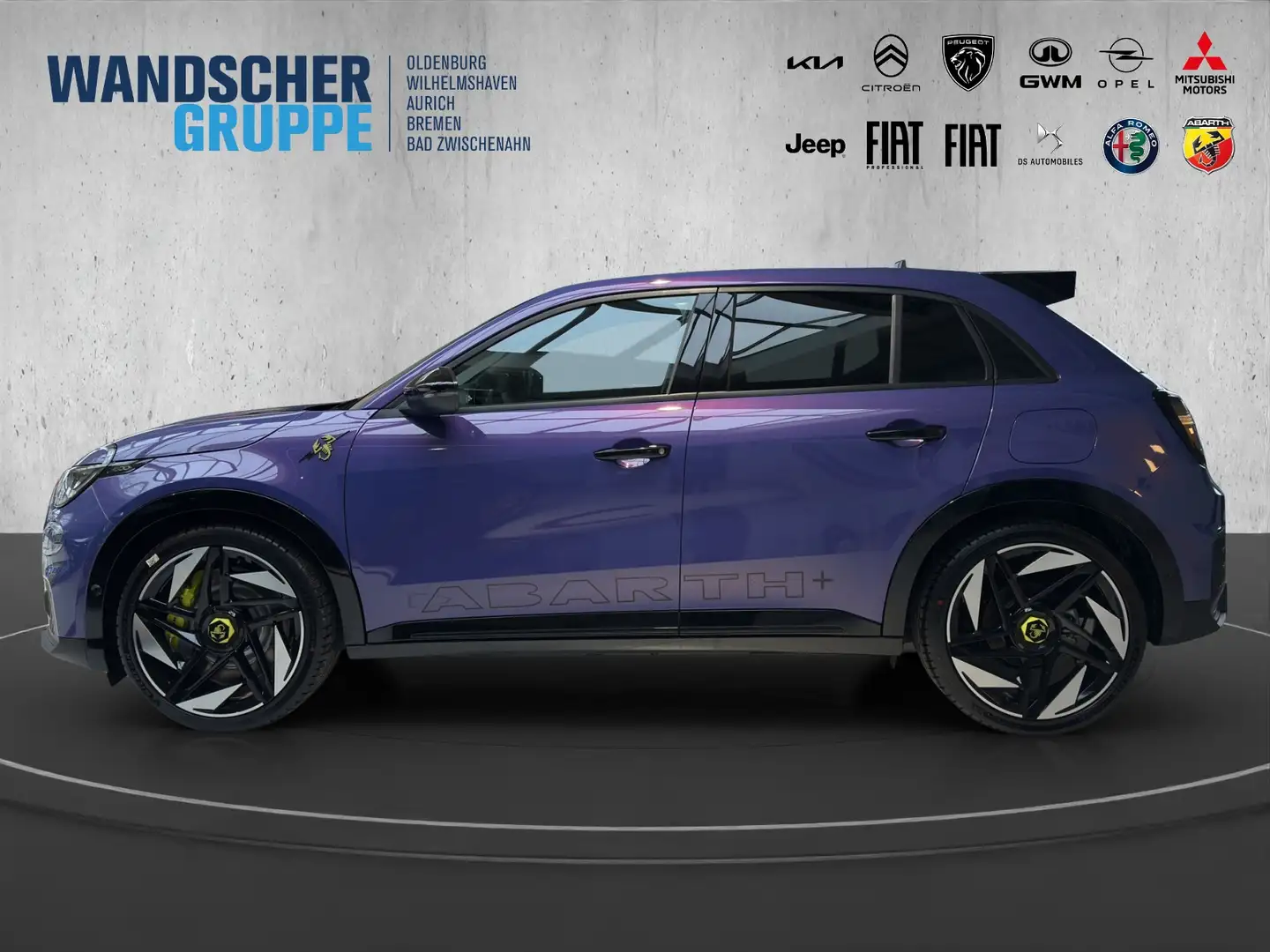 Abarth 600e Scorpionissima *SHZ*CARPLAY*KAMERA* Violet - 2