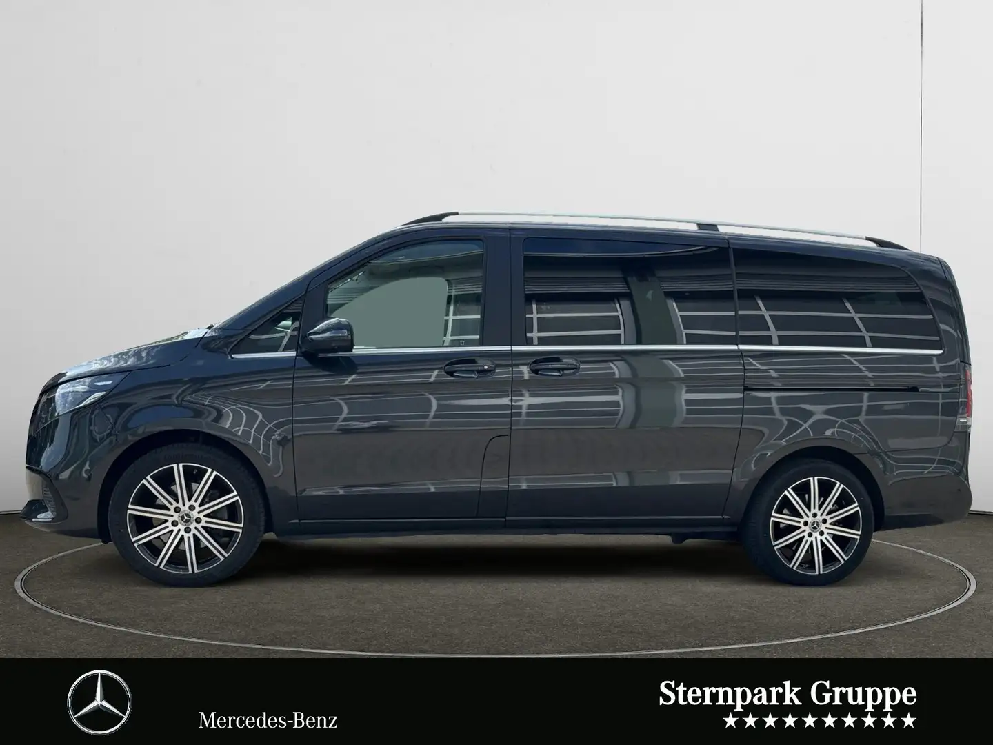Mercedes-Benz V 300 V 300 d 4M AVANTGARDE Lang 360+Multibeam+AHK+STH Gris - 2