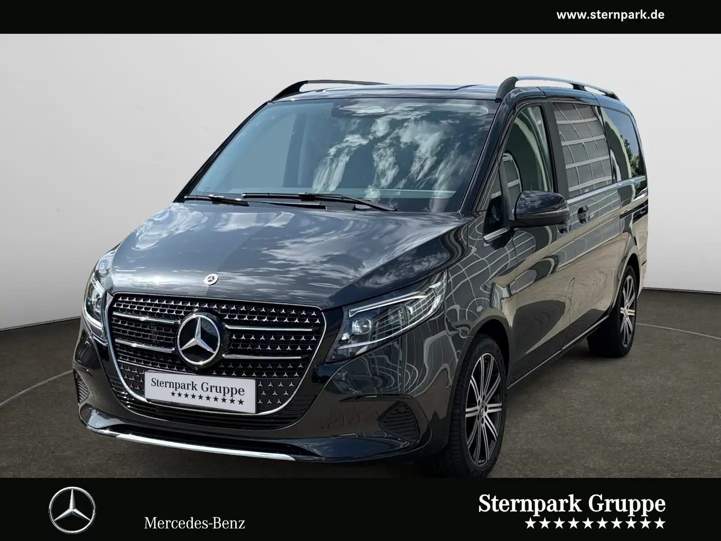 Mercedes-Benz V 300 V 300 d 4M AVANTGARDE Lang 360+Multibeam+AHK+STH Gris - 1