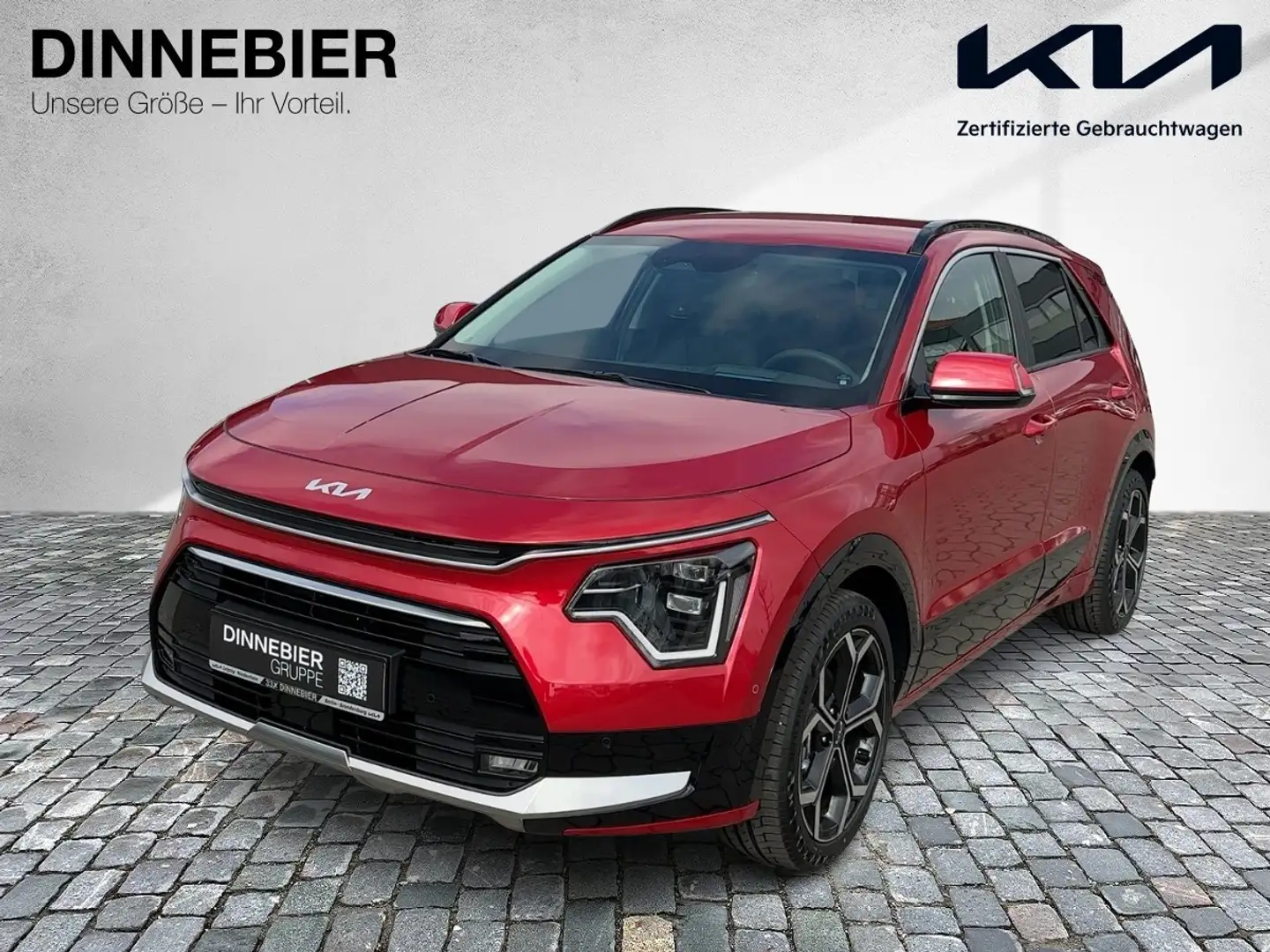 Kia Niro 1.6 HEV Spirit LED+Kamera+Navi+Headup Rouge - 2
