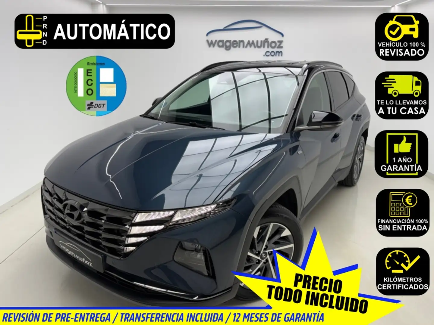Hyundai TUCSON 1.6 TGDI 48V Tecno 2C 4x2 DT Azul - 1