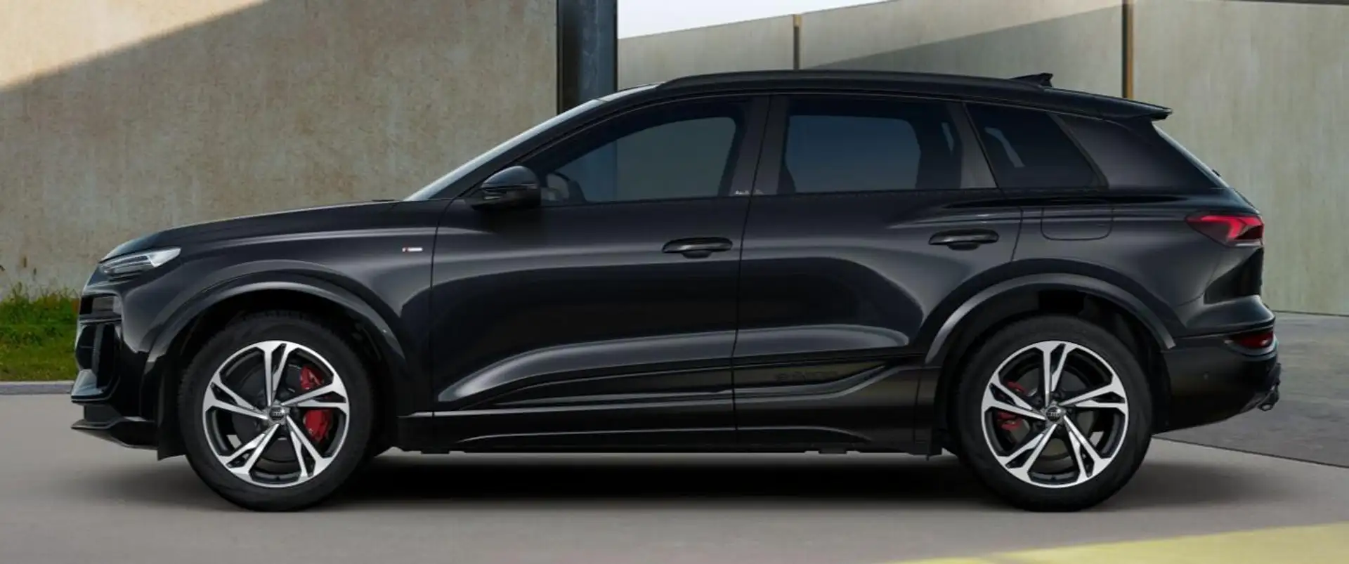 Audi Q6 e-tron perf. 2xS line Tech+ Pano HUD AHK B&O 225 kW (3... Schwarz - 2