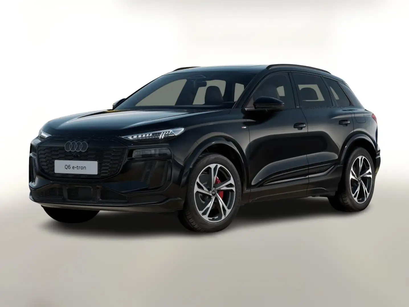 Audi Q6 e-tron perf. 2xS line Tech+ Pano HUD AHK B&O 225 kW (3... Schwarz - 1