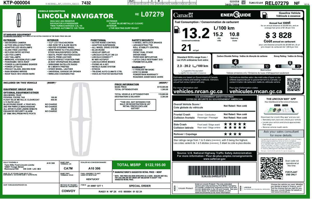 2024 Lincoln Navigator