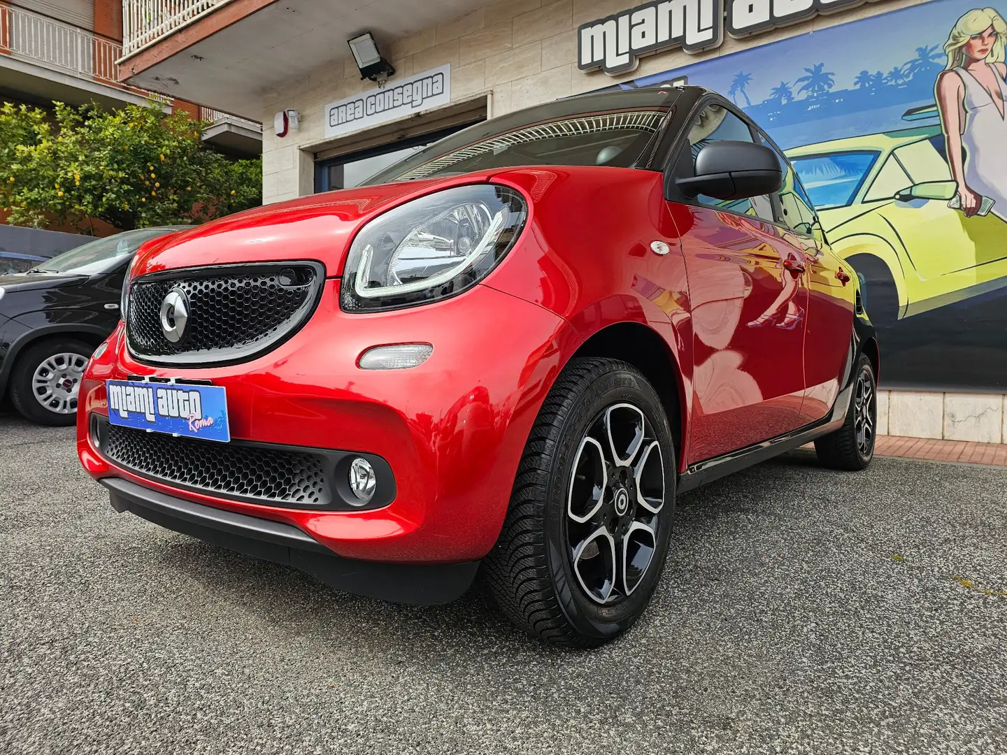 smart forFour 90 0.9 Turbo twinamic Passion UNIPRO' TAGL CERT LE Rosso - 2