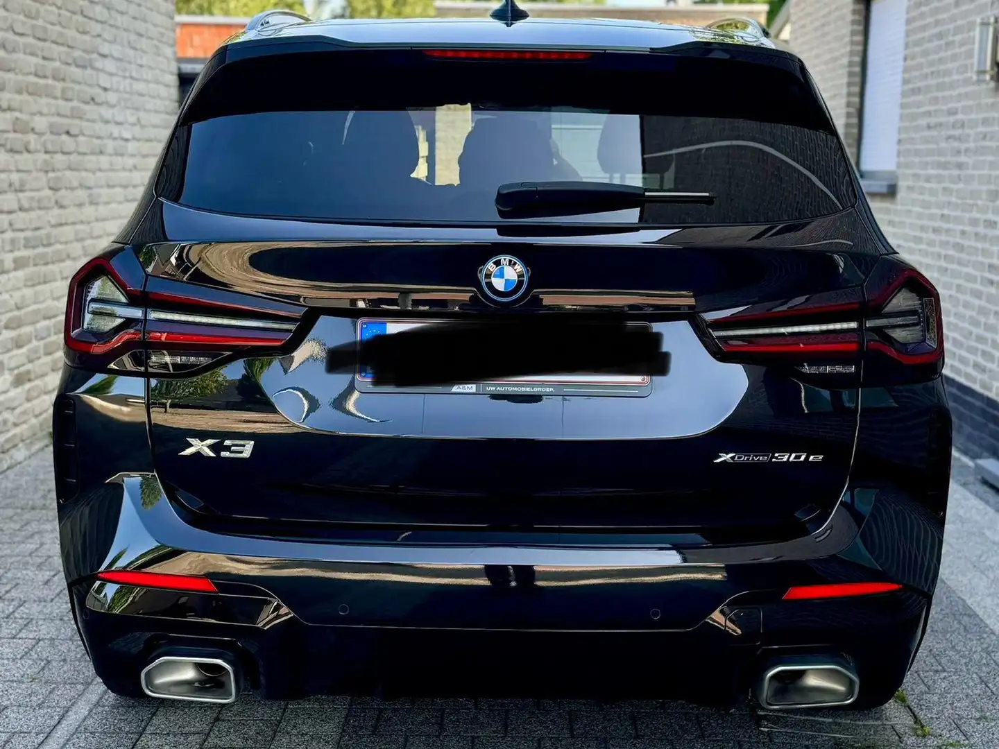 BMW X3 BMW X3 Xdrive30e M-Sport Zwart - 2