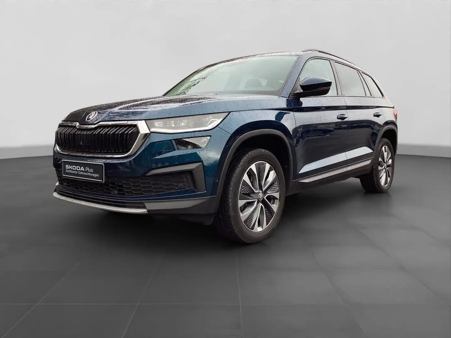 Skoda Kodiaq 2.0 TDI DSG 4x4 TOUR PANO LM19 MATRIX ASS Blau - 2