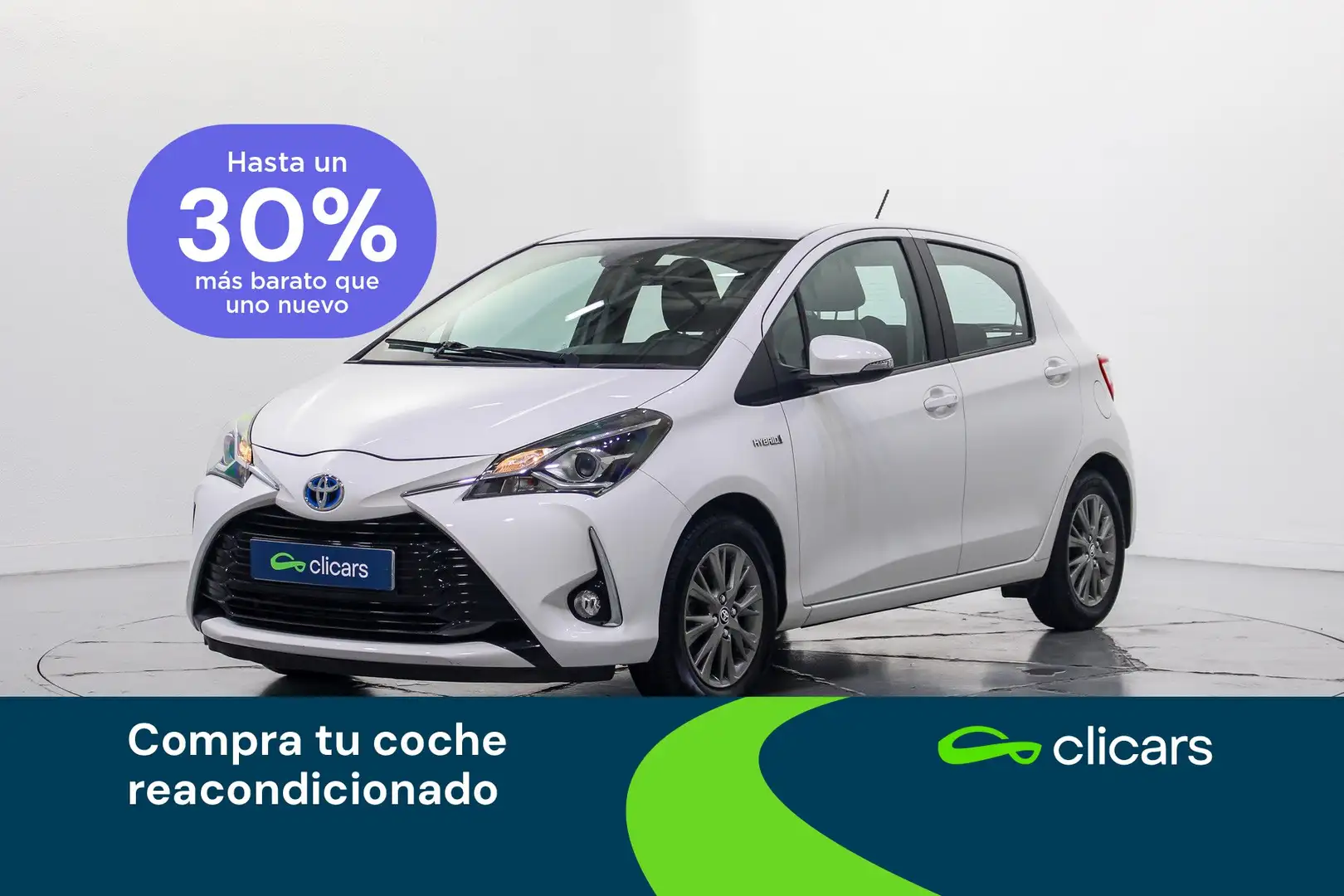Toyota Yaris 100H 1.5 Active Blanco - 1