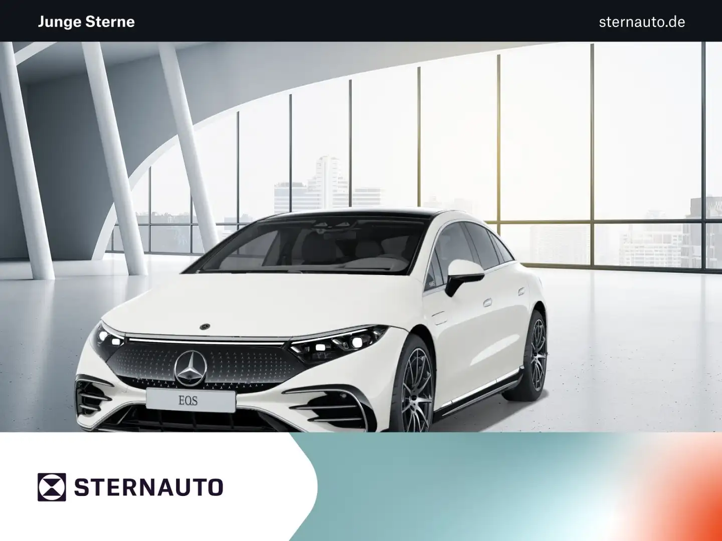 Mercedes-Benz EQS EQS 450+ AMG Line/Pano.-Dach/Distronic/Sitzhzg. Bianco - 1