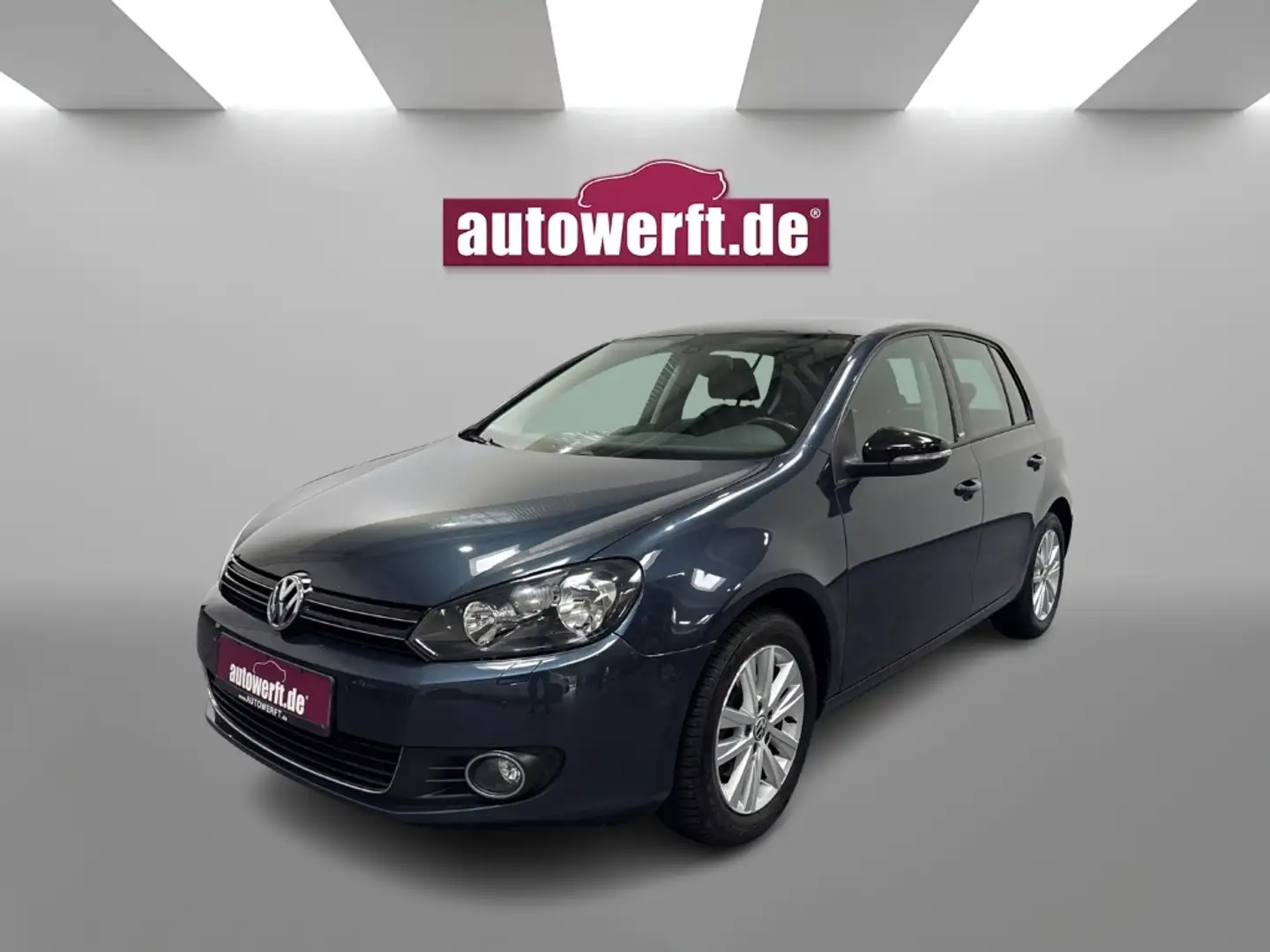 Volkswagen Golf 6 1.4 TSI STYLE PDC SHZ KLIMA Blauw - 1