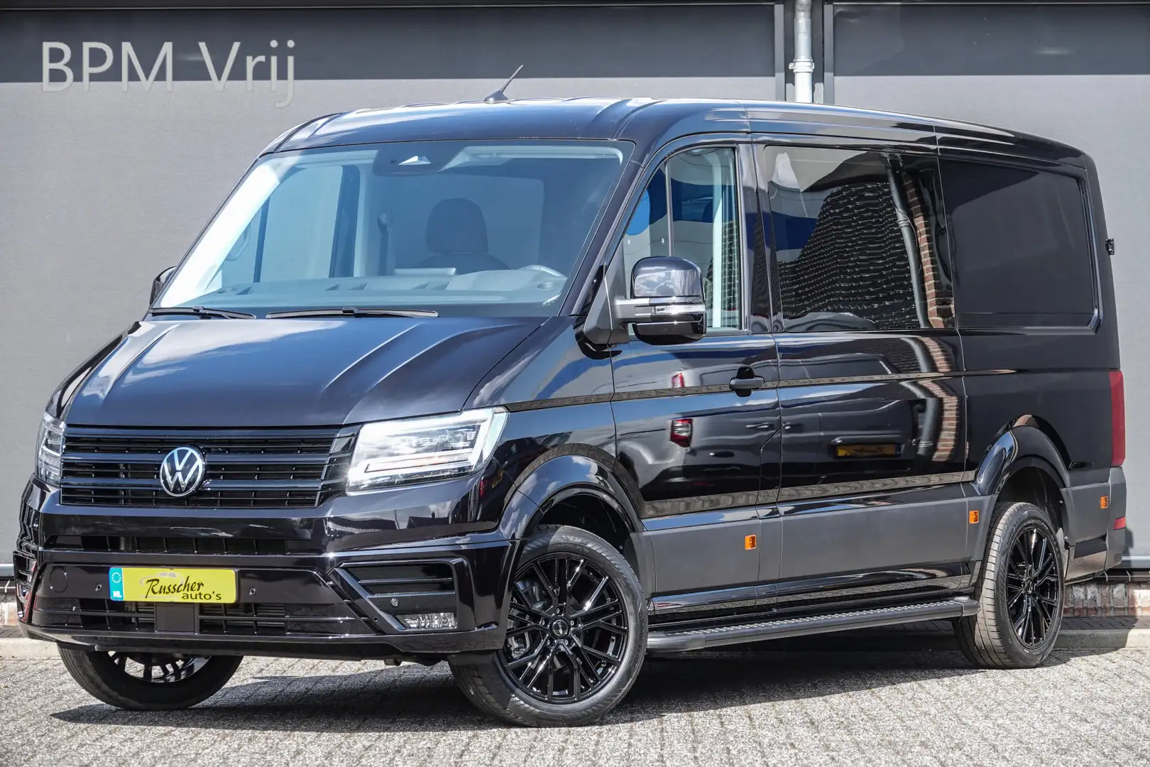 Volkswagen Crafter L3H2 | 177Pk Aut. | Dubbele Cabine | Nieuw Model | Zwart - 1