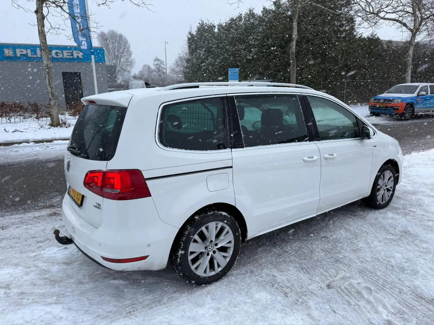 Volkswagen Sharan 1.4 TSI Comfortline 7p. Navi, NAP, Nette auto Blanc - 2