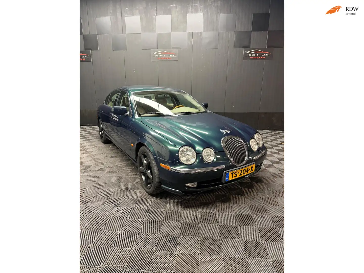 Jaguar S-Type 3.0 V6 | Navi | Cruise | Nieuwe APK | Grün - 1