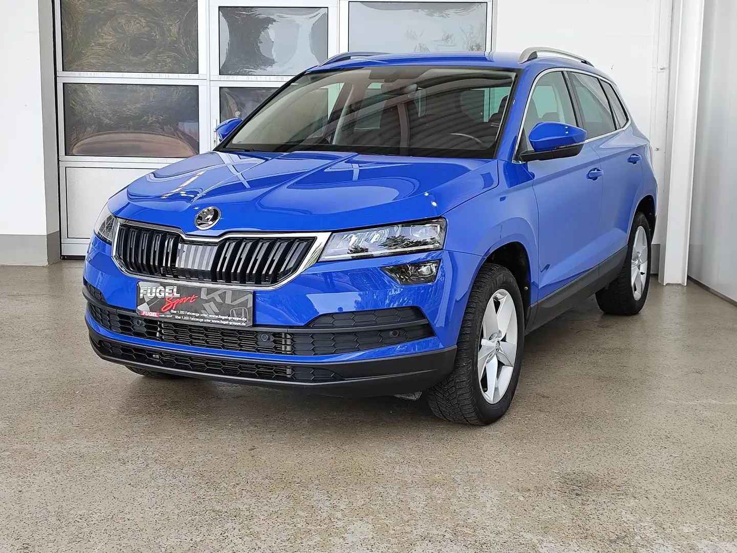 Skoda Karoq 2.0 TDI DSG Style 4x4 LED|Navi|SHZ Blau - 2
