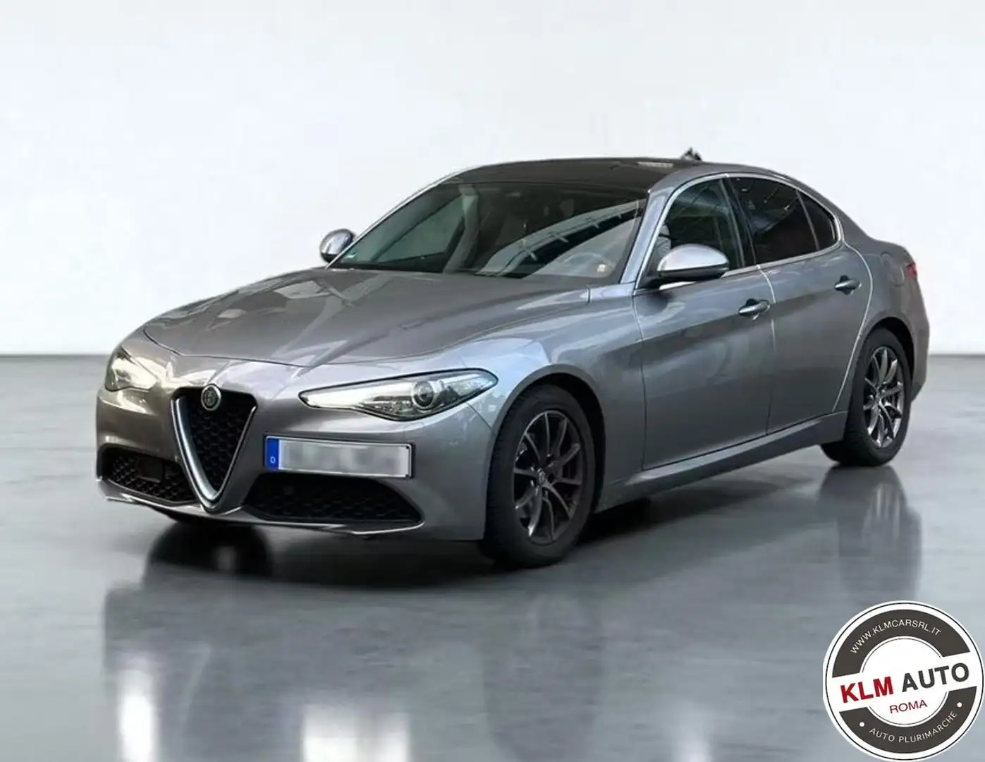 Alfa Romeo Giulia 2.0 Turbo 200 CV AT8 Super Tetto Panoramico Grigio - 1