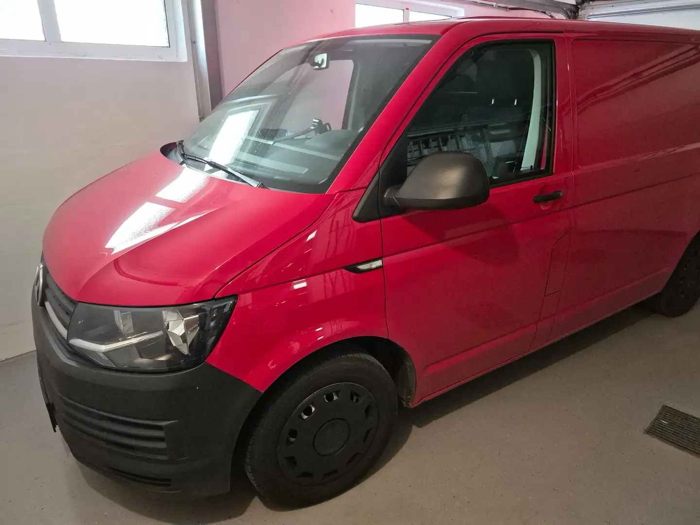 Volkswagen T6 Transporter Kastenwagen KR 2,0 TDI BMT Rot - 2