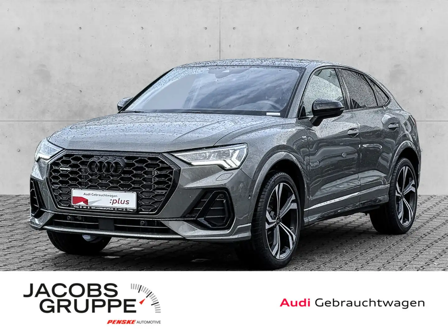Audi Q3 Sportback 40 TDI 2x S line AHK/Matrix/Pano Grau - 1