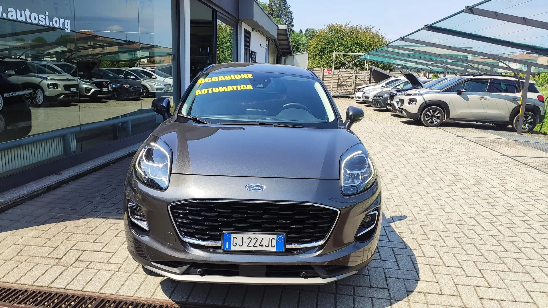 Ford Puma Puma  1.0 ecoboost  Mhev Titanium X Autom. Grijs - 2