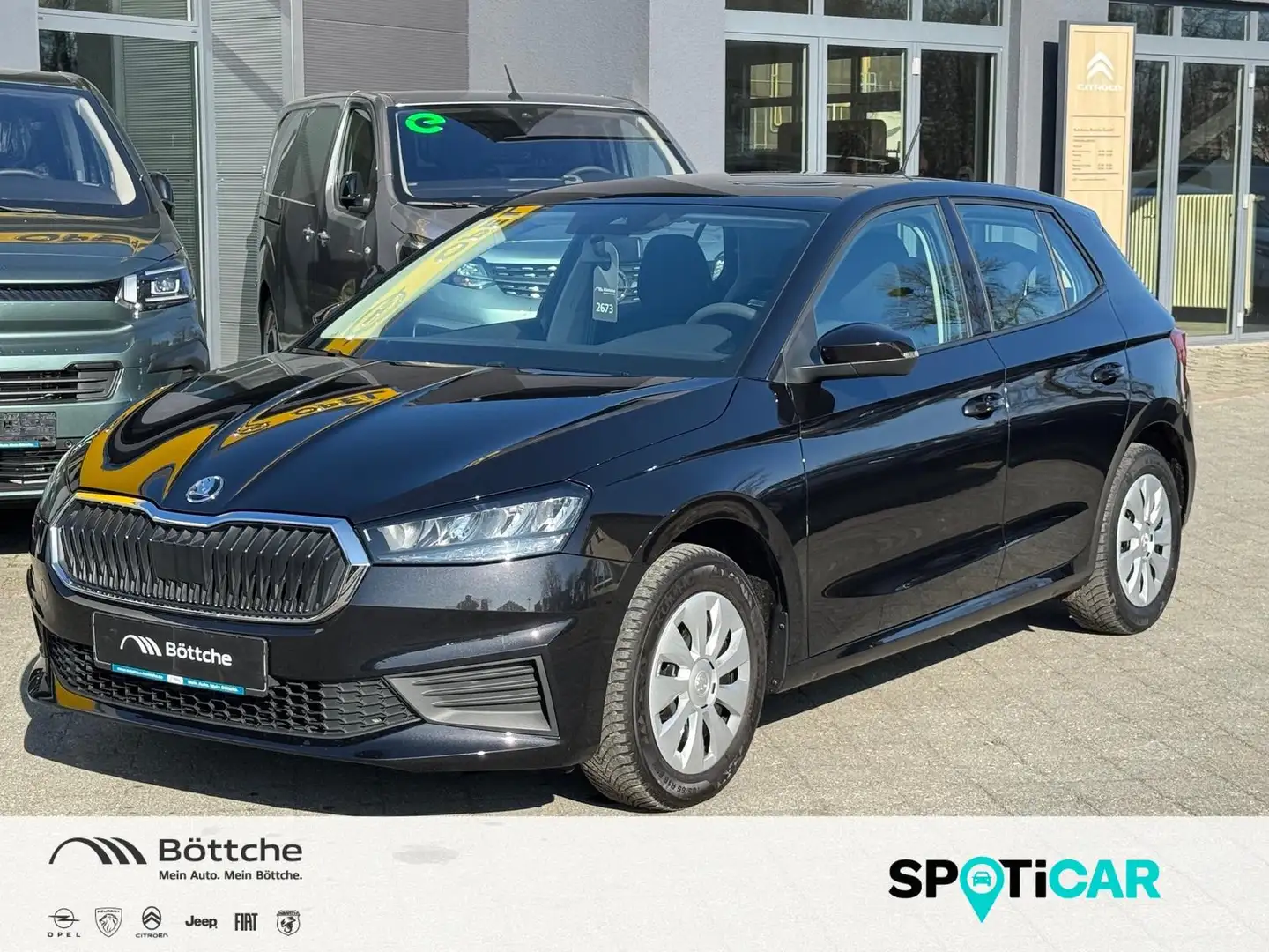 Skoda Fabia 1.0 Active *SHZ*KLIMA*PDC*BLUETOOTH* Zwart - 1