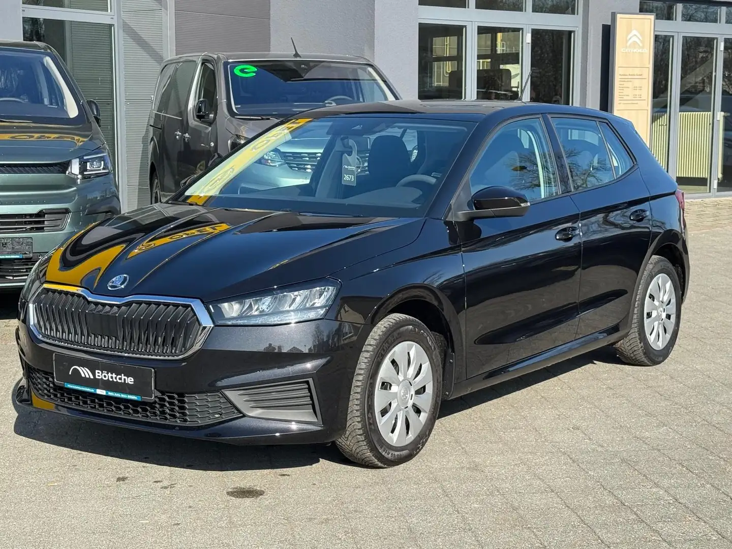 Skoda Fabia 1.0 Active *SHZ*KLIMA*PDC*BLUETOOTH* Zwart - 2