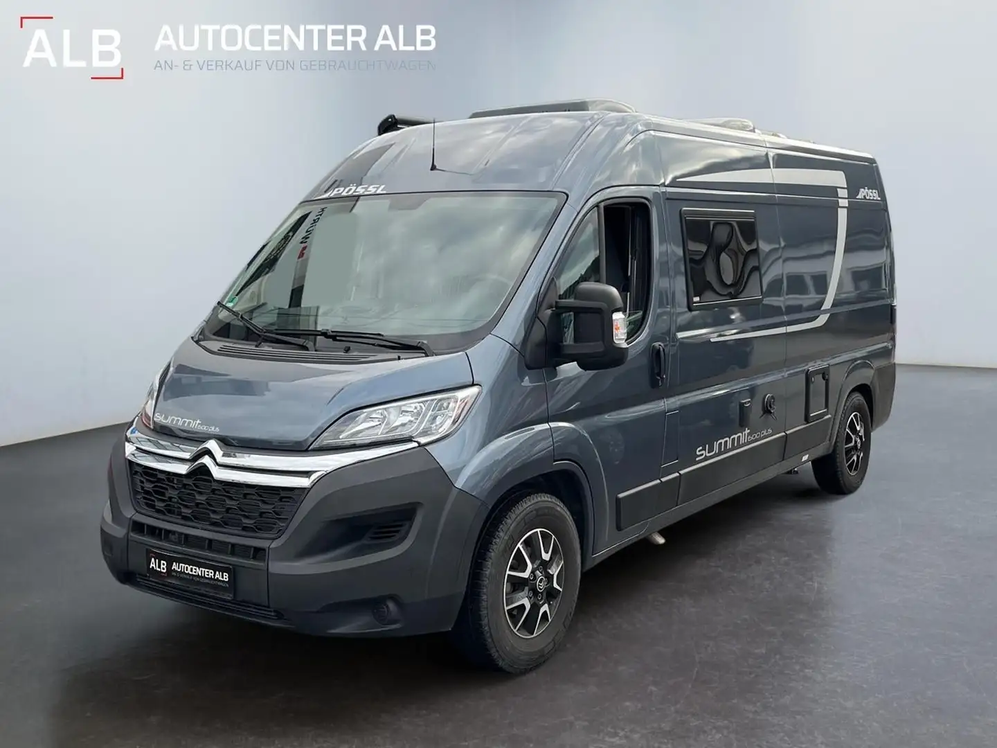 Citroen Jumper Pössl Summit 600 Plus/TEMPOMAT/AHK/EURO.6 Grau - 1
