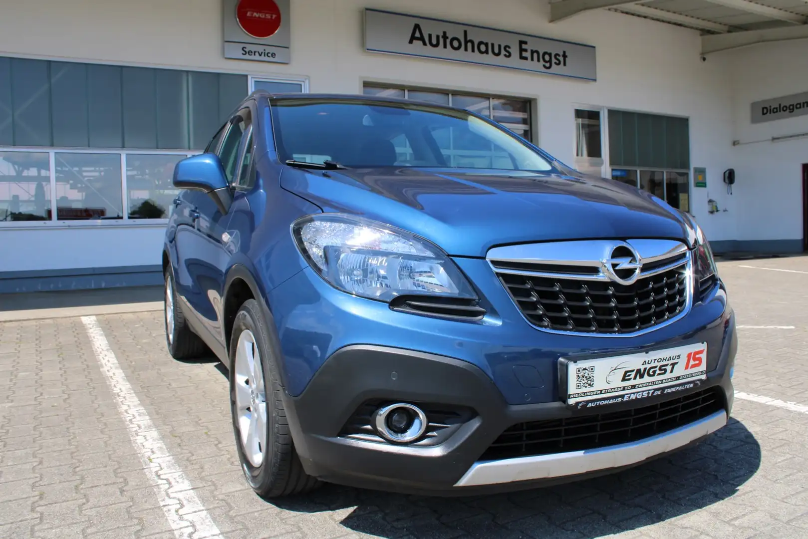 Opel Mokka Edition ecoFlex AHK, Tempomat, PDC Blau - 1