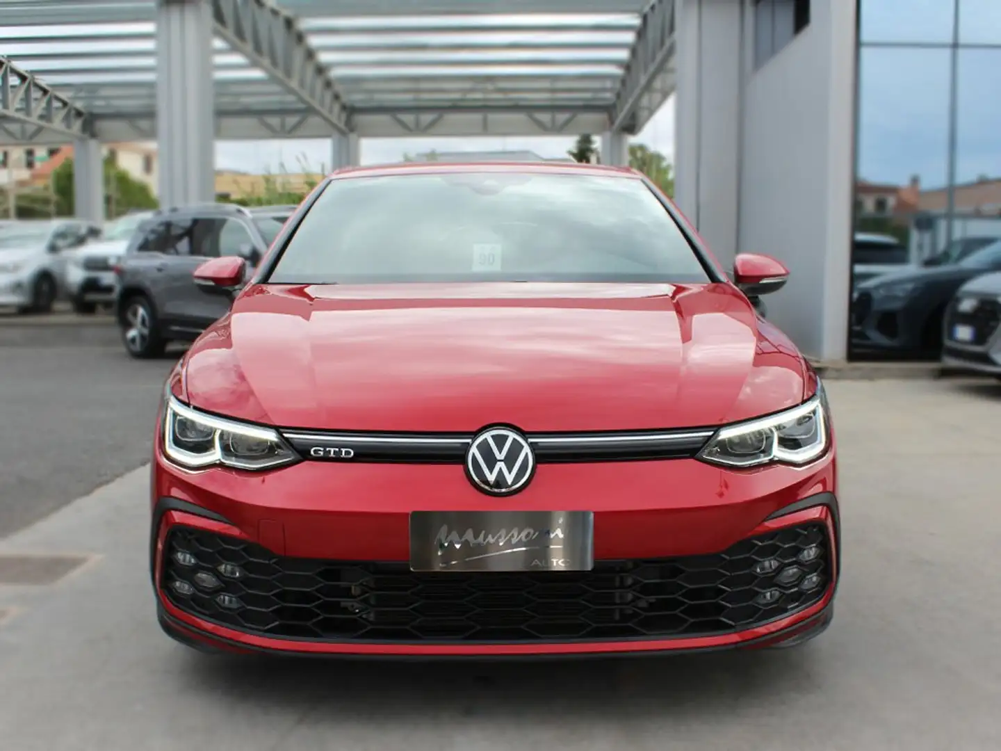 Volkswagen Golf 2.0 tdi GTD 200cv dsg Rosso - 2