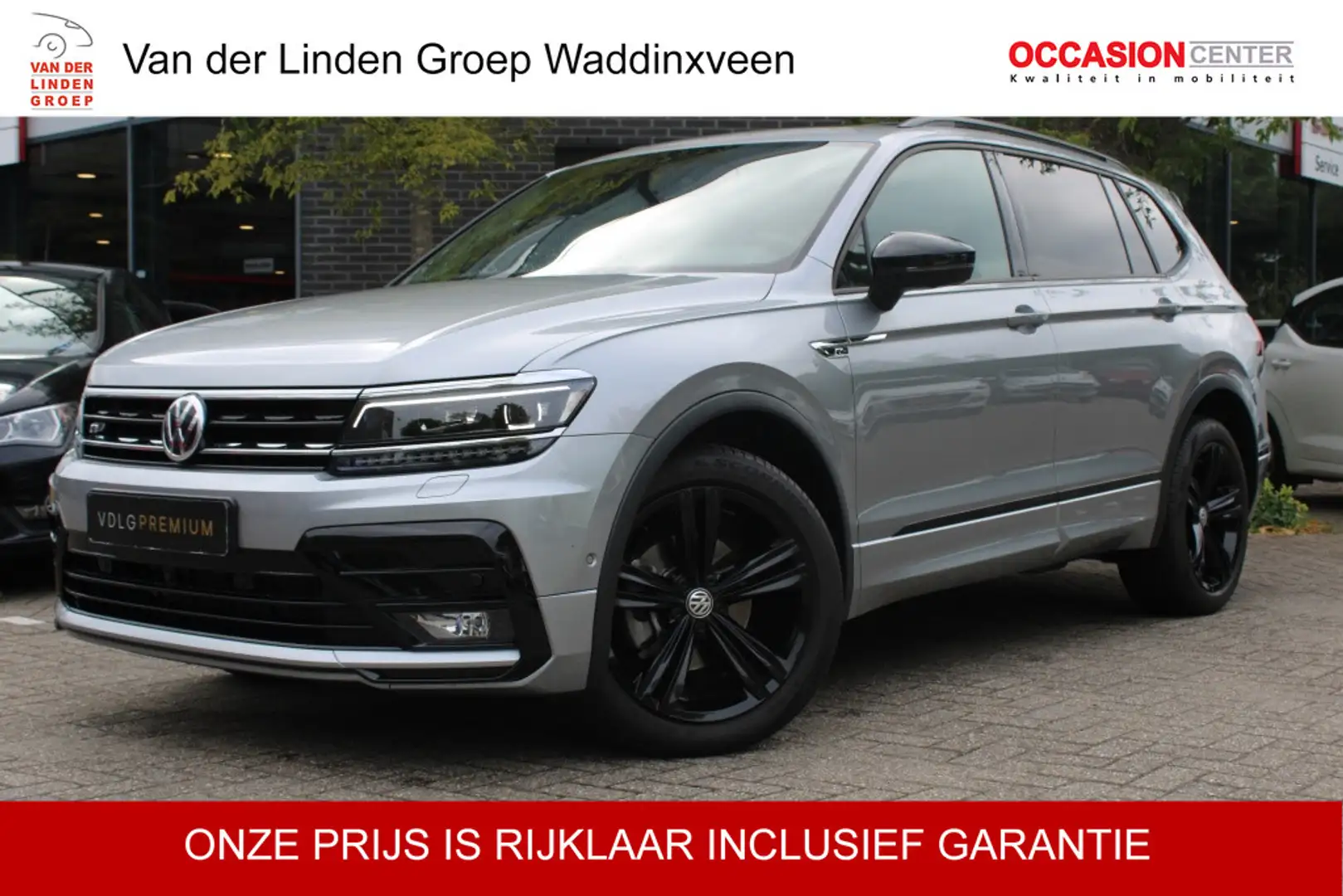 Volkswagen Tiguan Allspace 1.5 TSI DSG R-Line Black Style 7P. Pano/Leer/360vi Grijs - 1