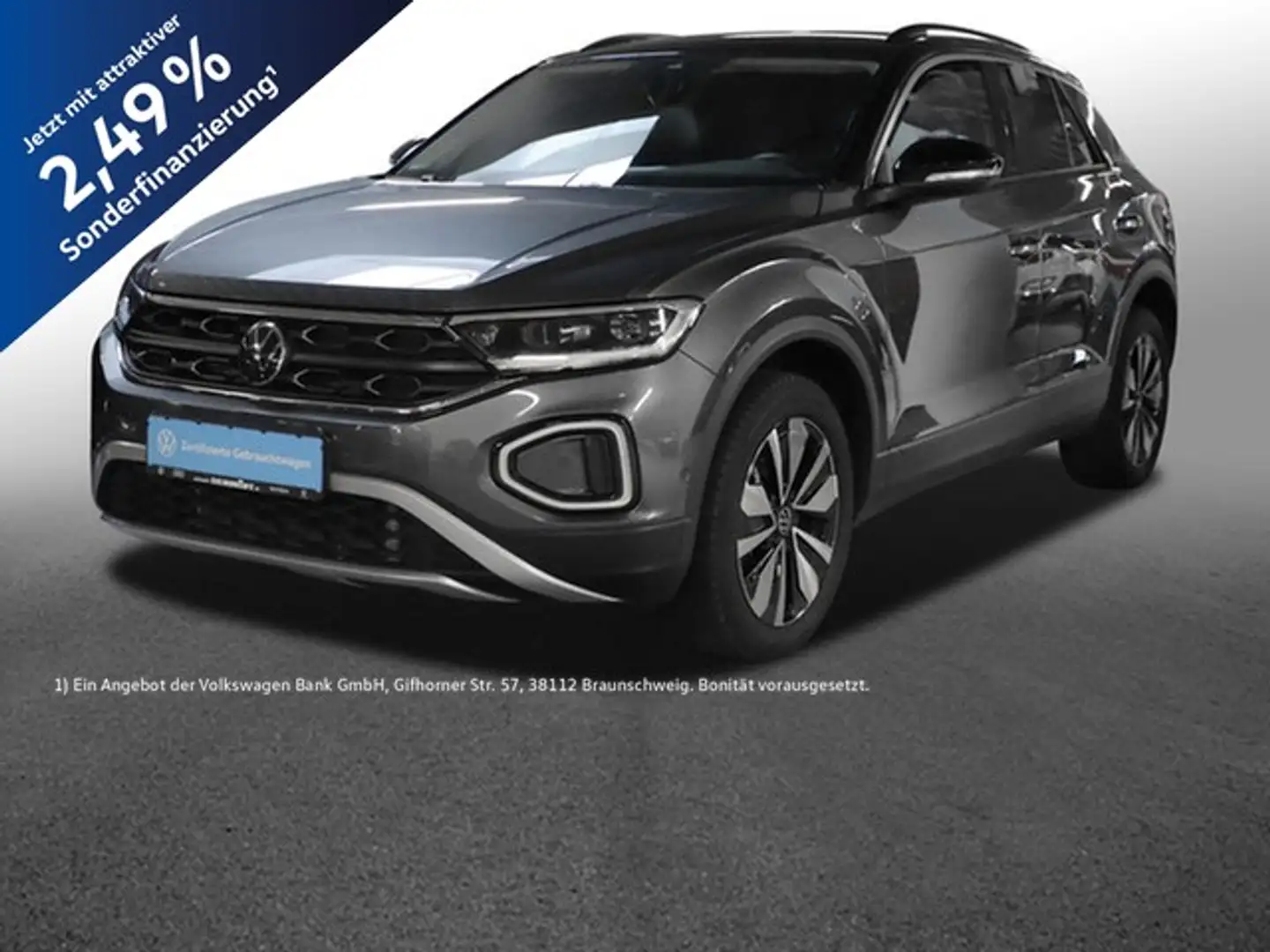 Volkswagen T-Roc 2.0TDi DSG Goal AHK R-Kamera ACC SideAssist Nav... Grau - 1