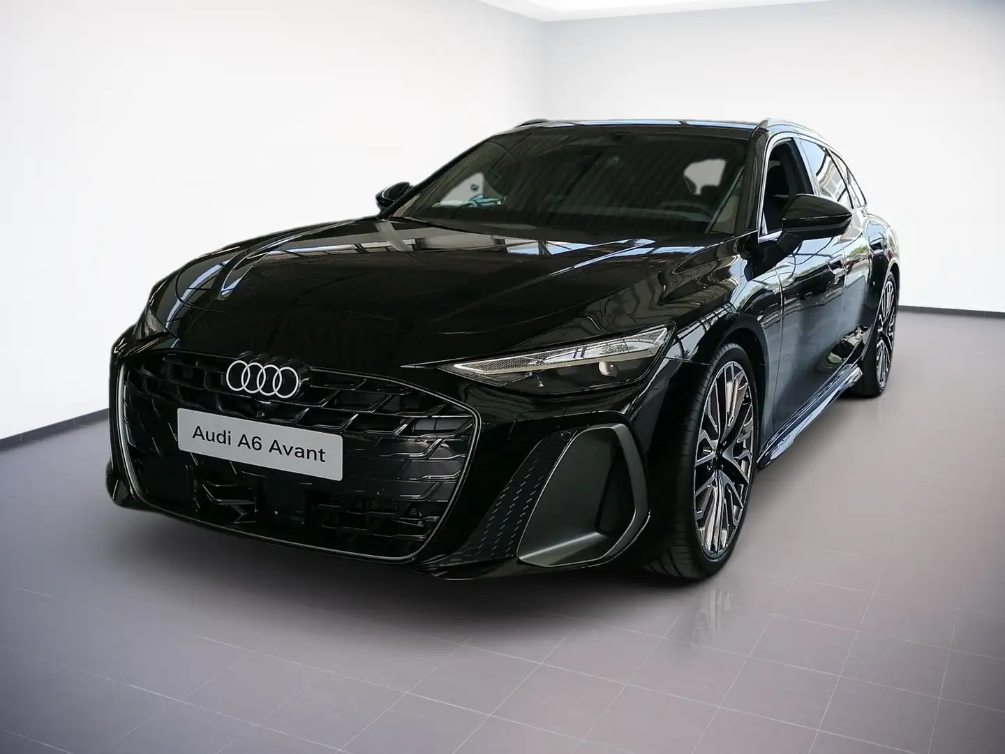 Audi A6 Avant TFSI quattro 376PS PANO,B&O,NAVI,MATRIX,KEYL Schwarz - 2
