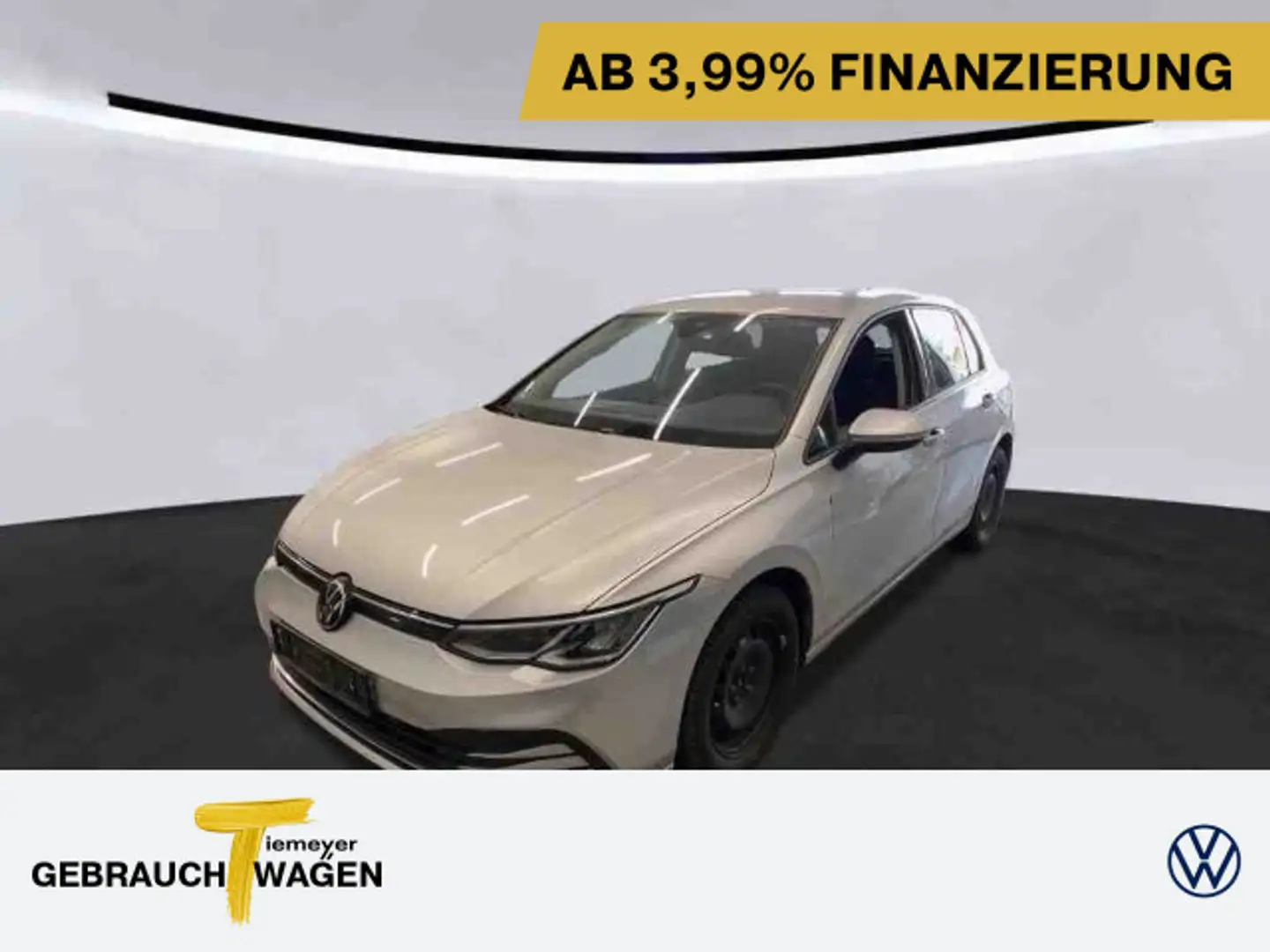 Volkswagen Golf 1.0 eTSI DSG ACTIVE KAMERA NAVI ACC DAB+ Silber - 1