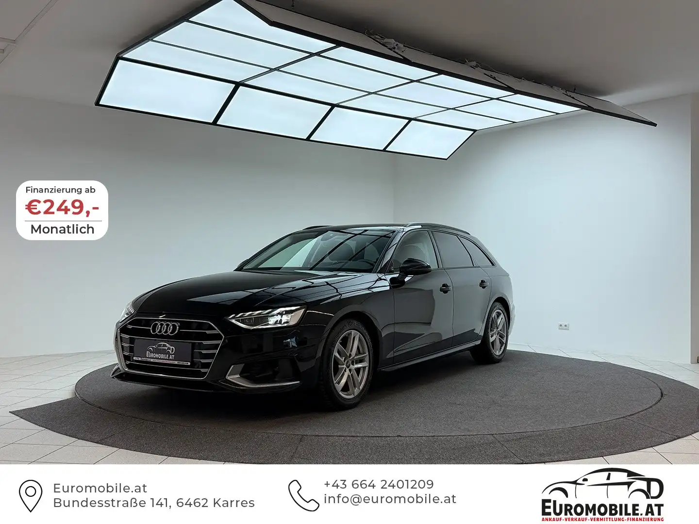 Audi A4 40 TDI Advanced AHK*LED*AMBIENTE*ALCANTARA*MMI* Schwarz - 1