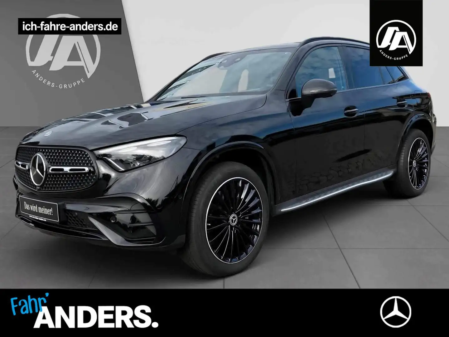 Mercedes-Benz GLC 300 de 4M AMG+Pan+Dist+AHK+Sound+HUD+DIGITAL Negru - 1