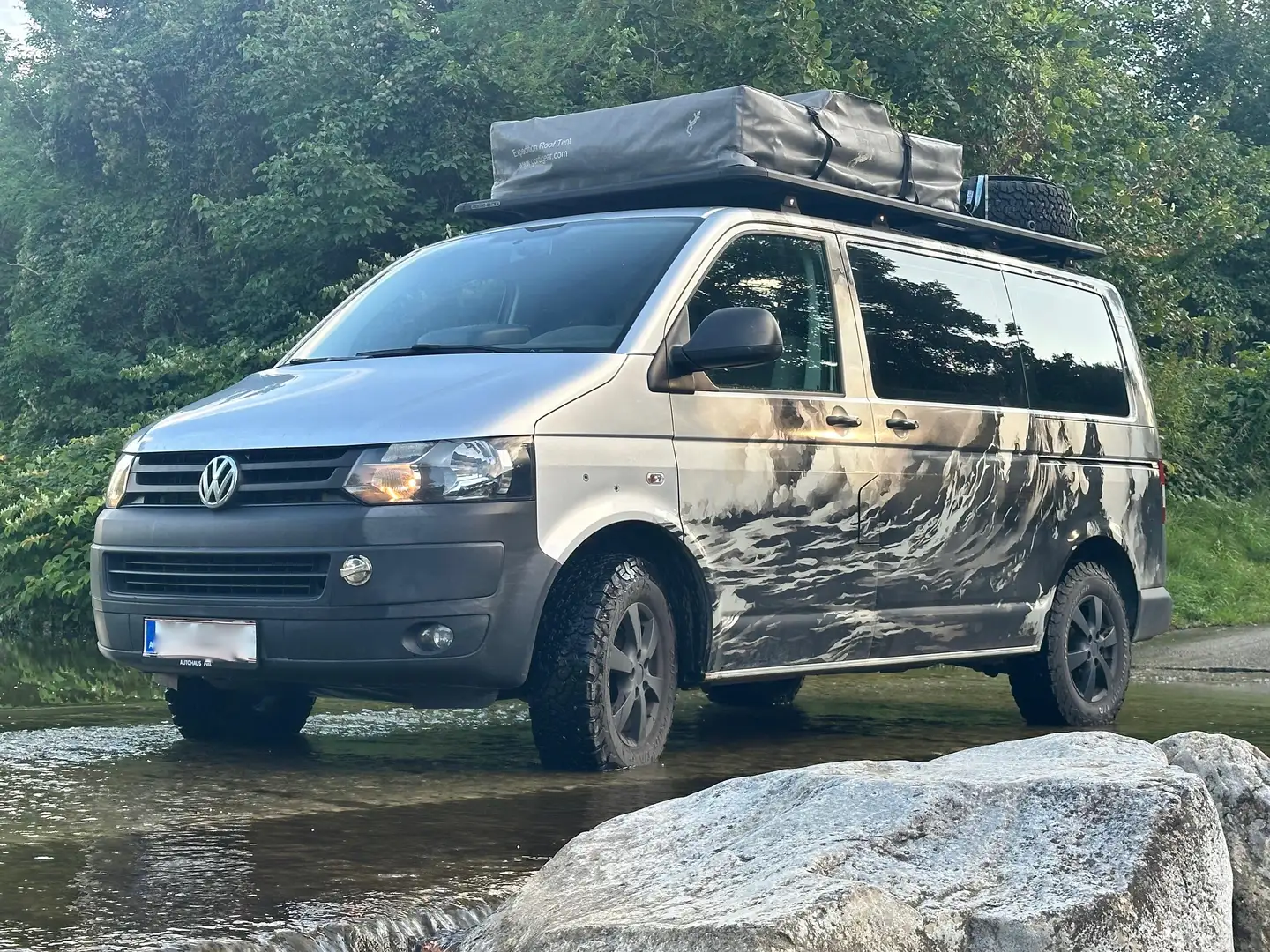 Volkswagen T5 Kombi HD-Kombi LR 2,0 BMT TDI D-PF Grau - 1