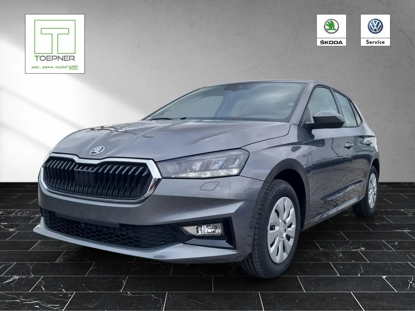 Skoda Fabia Essence 1,0 TSI GRA PDC LED SHZ Grau - 2