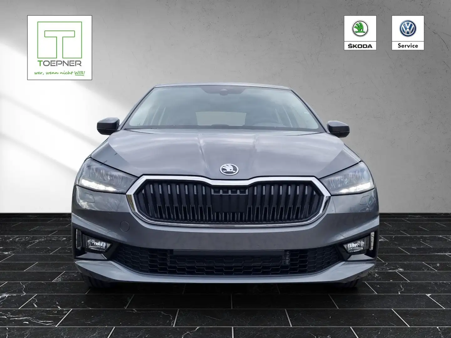 Skoda Fabia Essence 1,0 TSI GRA PDC LED SHZ Grau - 1