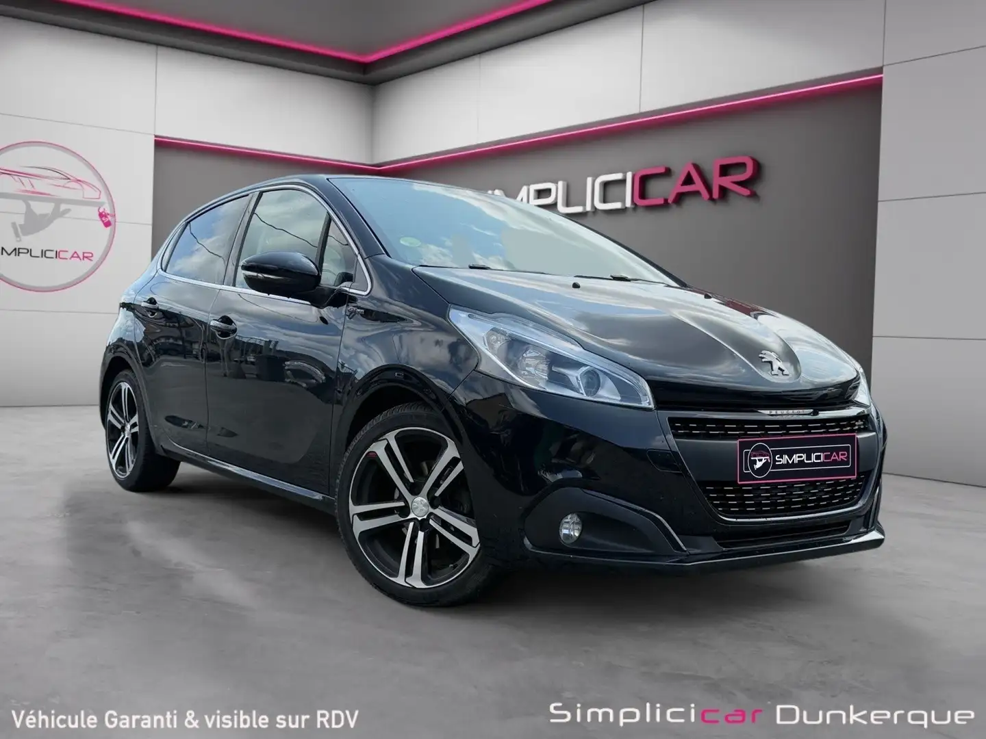 Peugeot 208 208 BlueHDi 100ch BVM6 GT Line Noir - 1