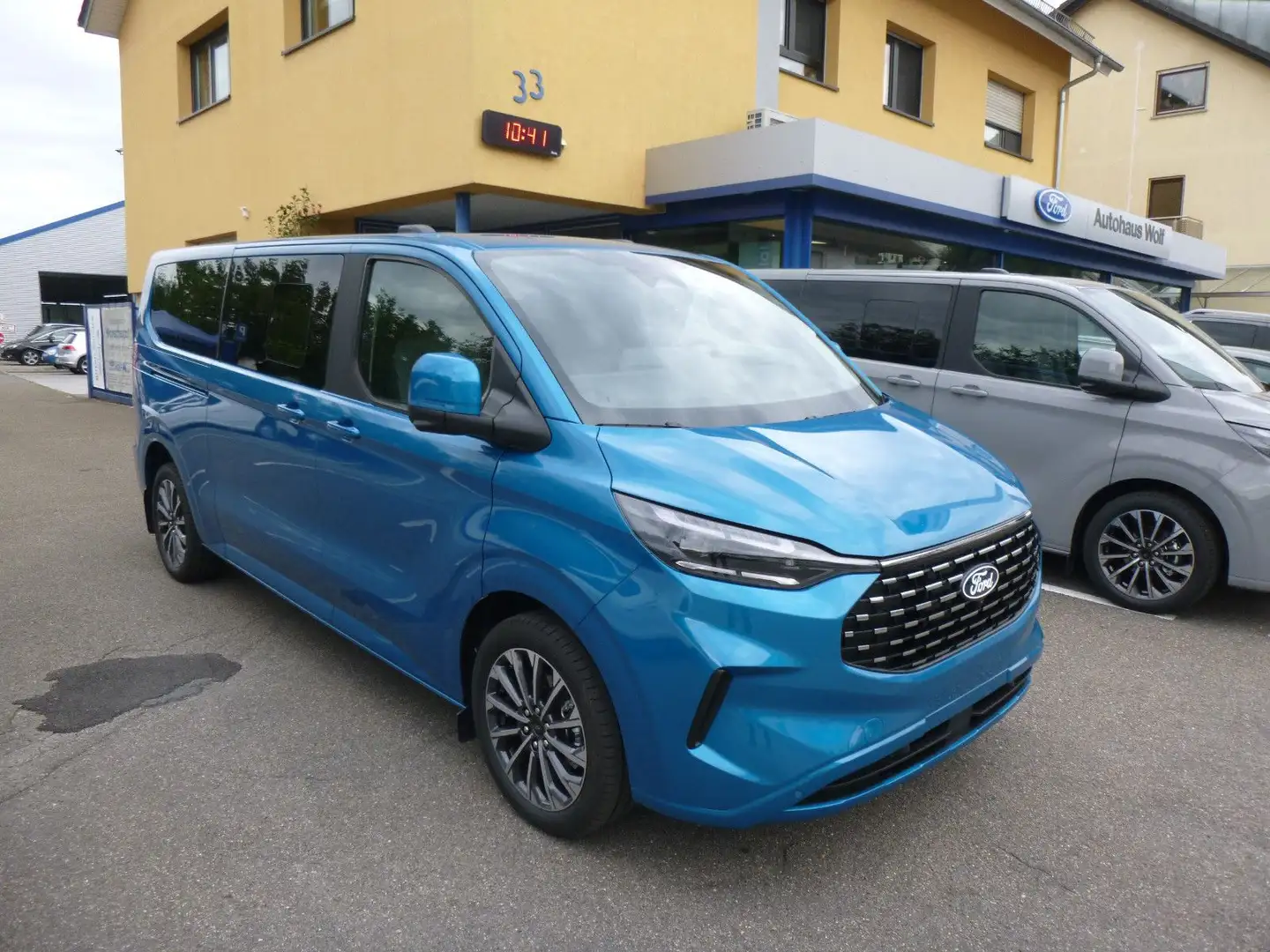 Ford Tourneo Custom L2 Titanium X AHK B&O Matrix-LED Blau - 1