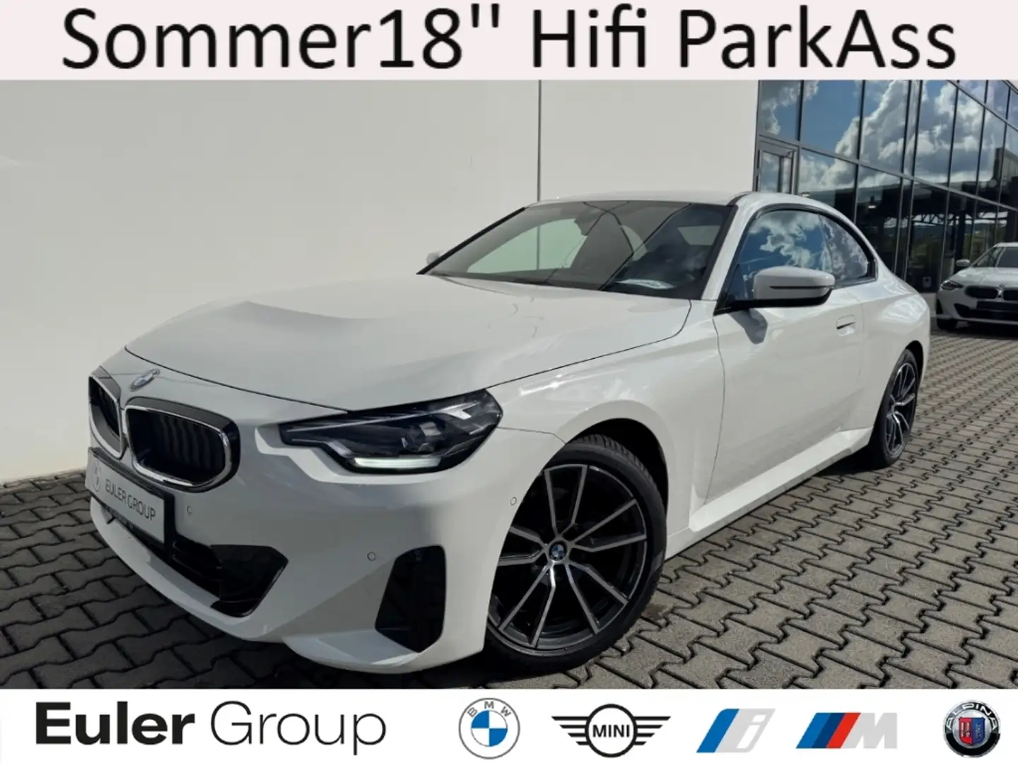 BMW 220 d Sommer18'' Hifi ParkAss LcProf ConPakProf Parkle Weiß - 1