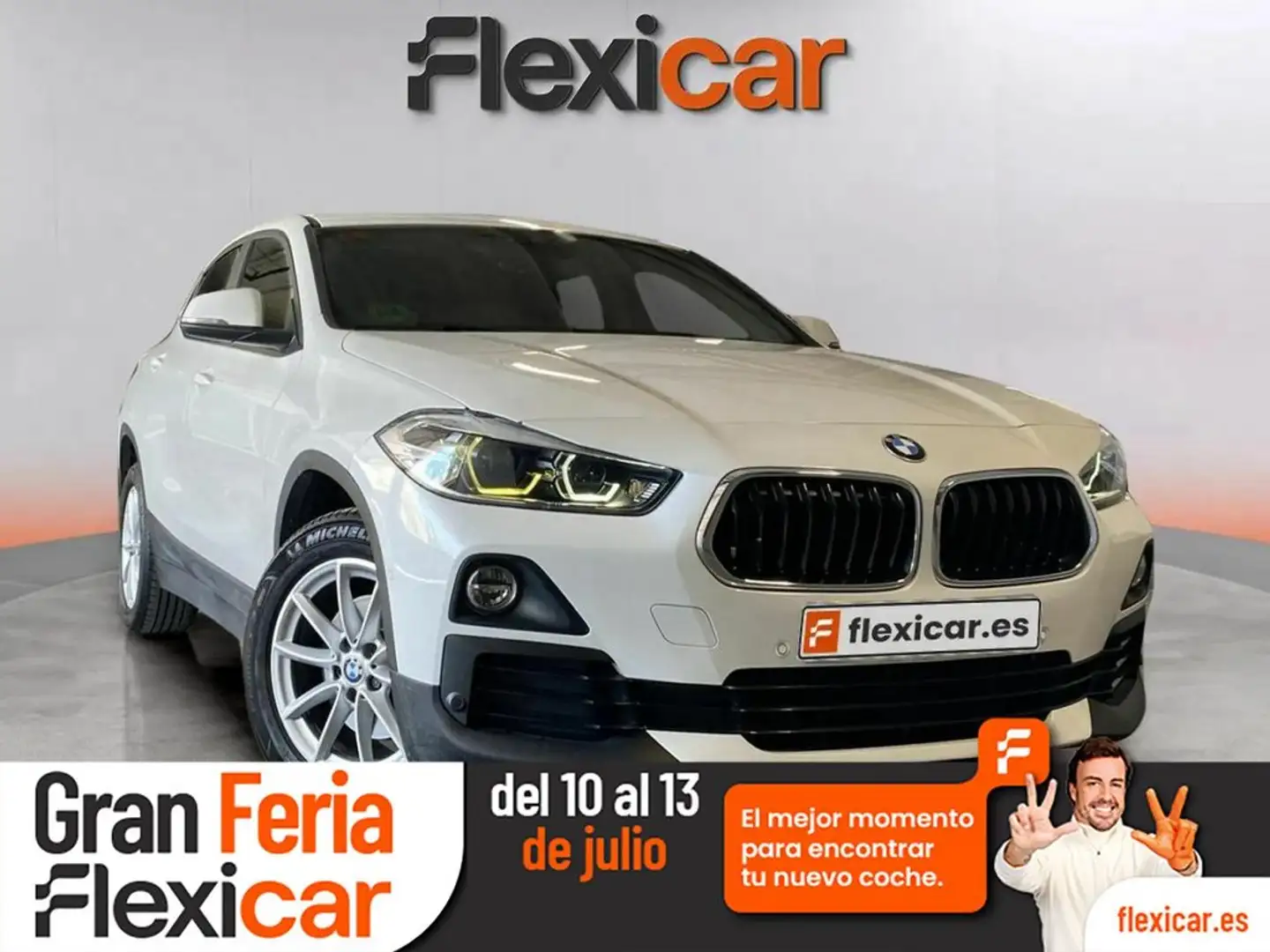 BMW X2 sDrive18d Blanco - 1