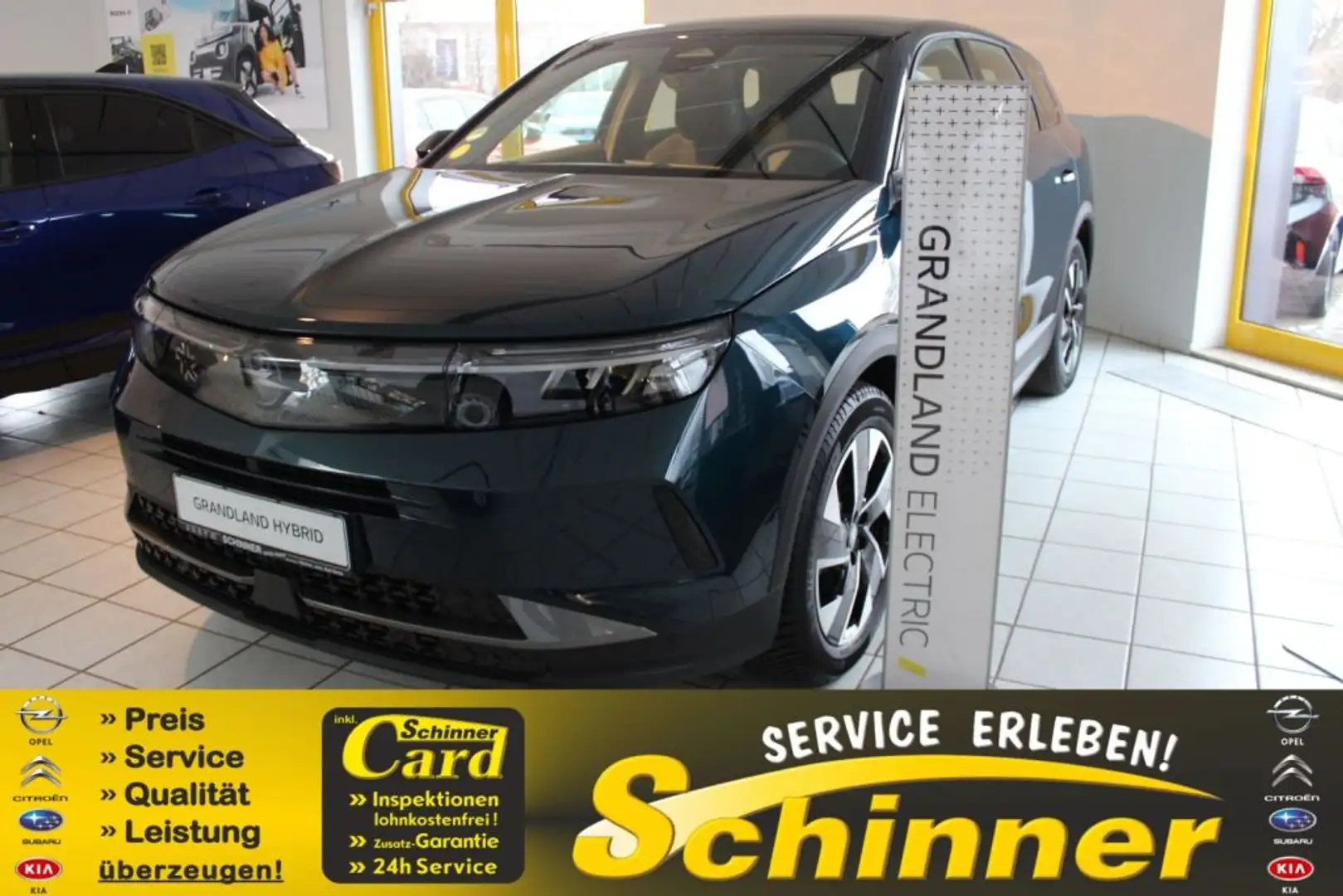 Opel Grandland 1.2 DI Hybrid 48 V Automatik Edition Blau - 1