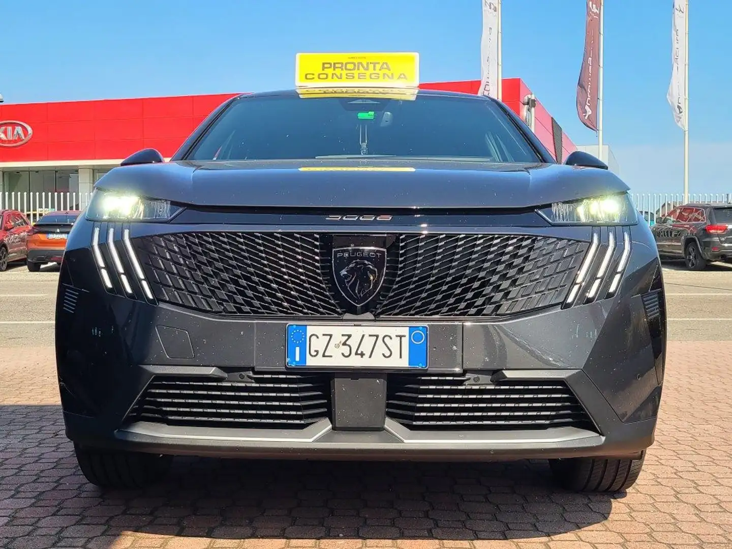 Peugeot 3008 Hybrid 136 e-DCS6 Allure Grigio - 2