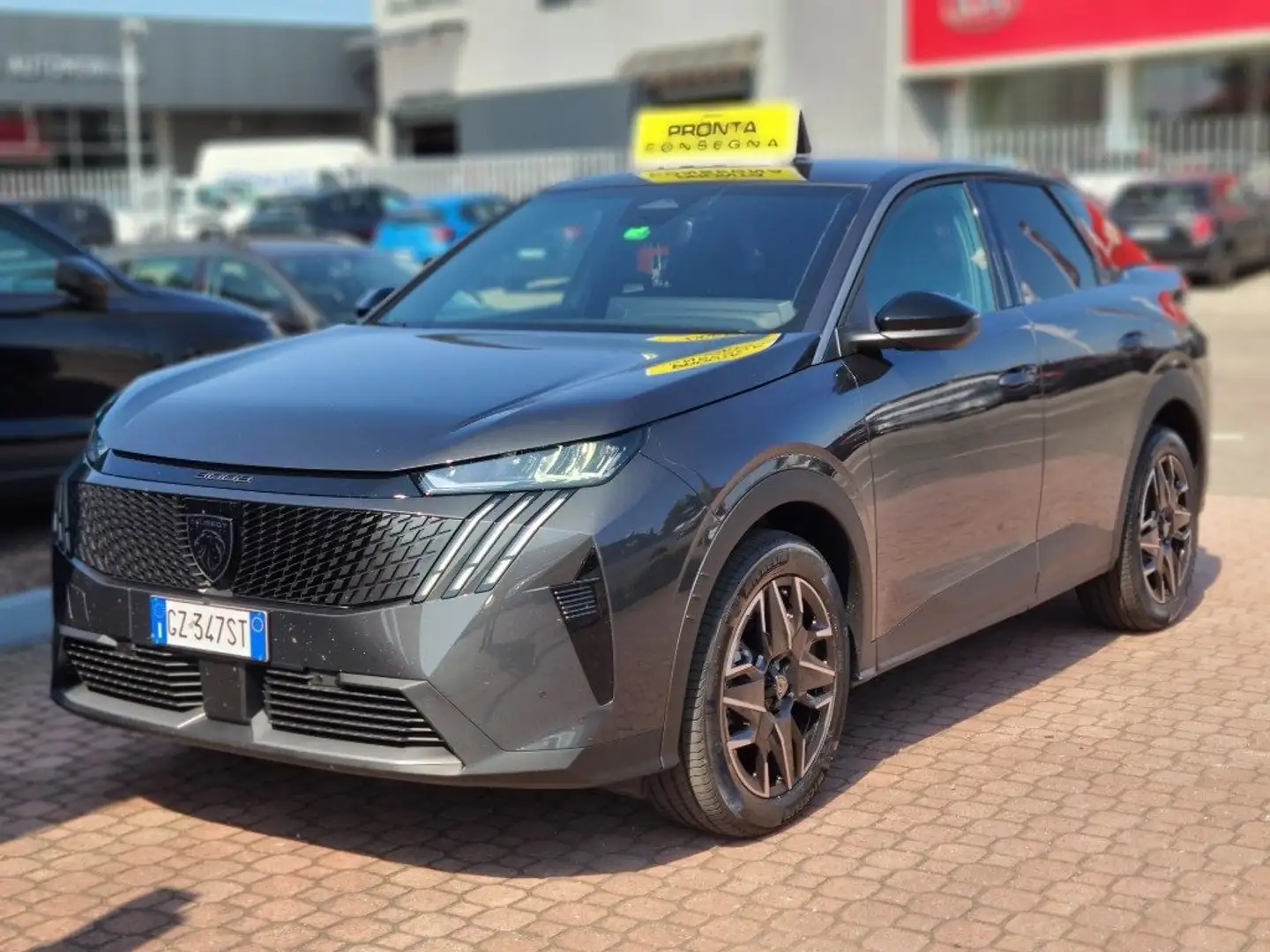 Peugeot 3008 Hybrid 136 e-DCS6 Allure Grigio - 1