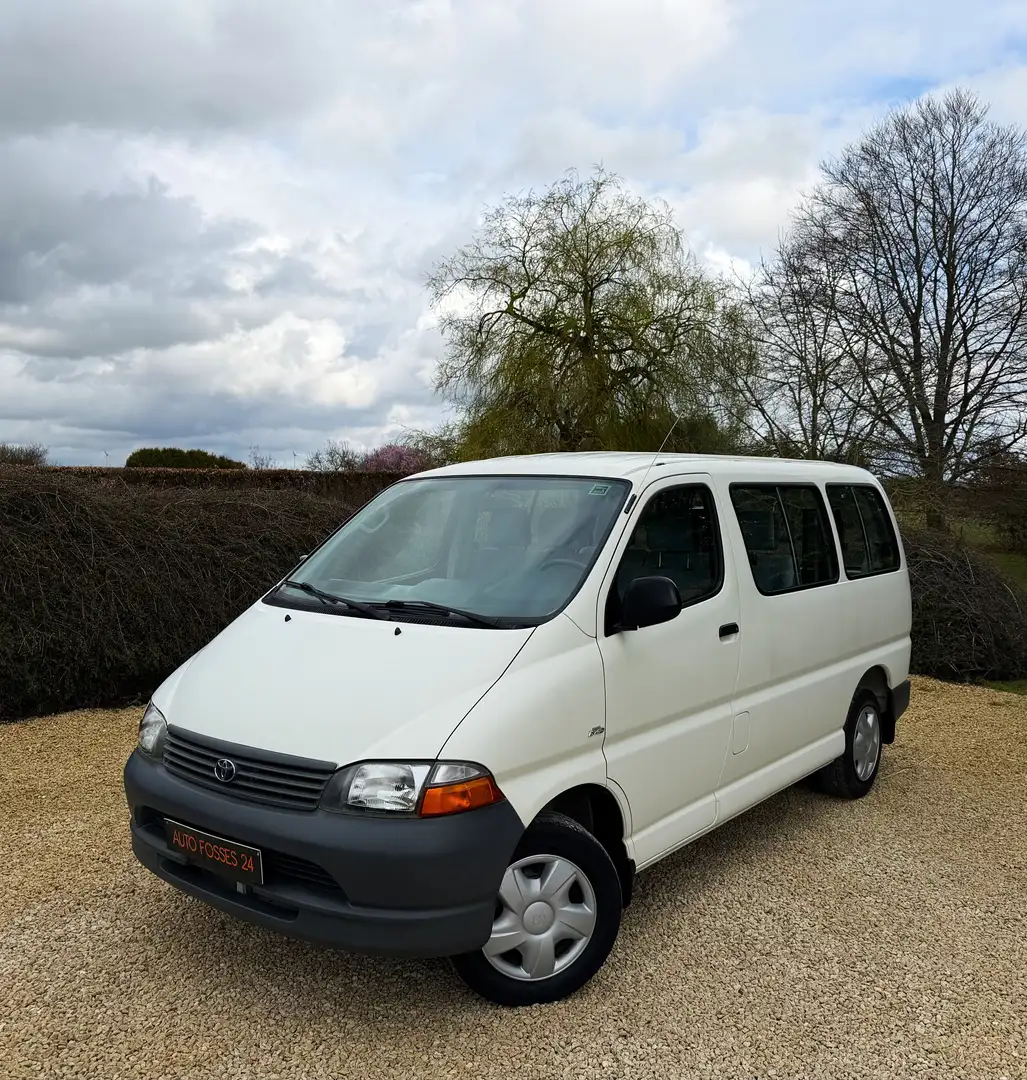 Toyota Hiace 2.5 Turbo D4D "PREPARATION PMR" 9 PLACES GARANTIE Blanco - 1