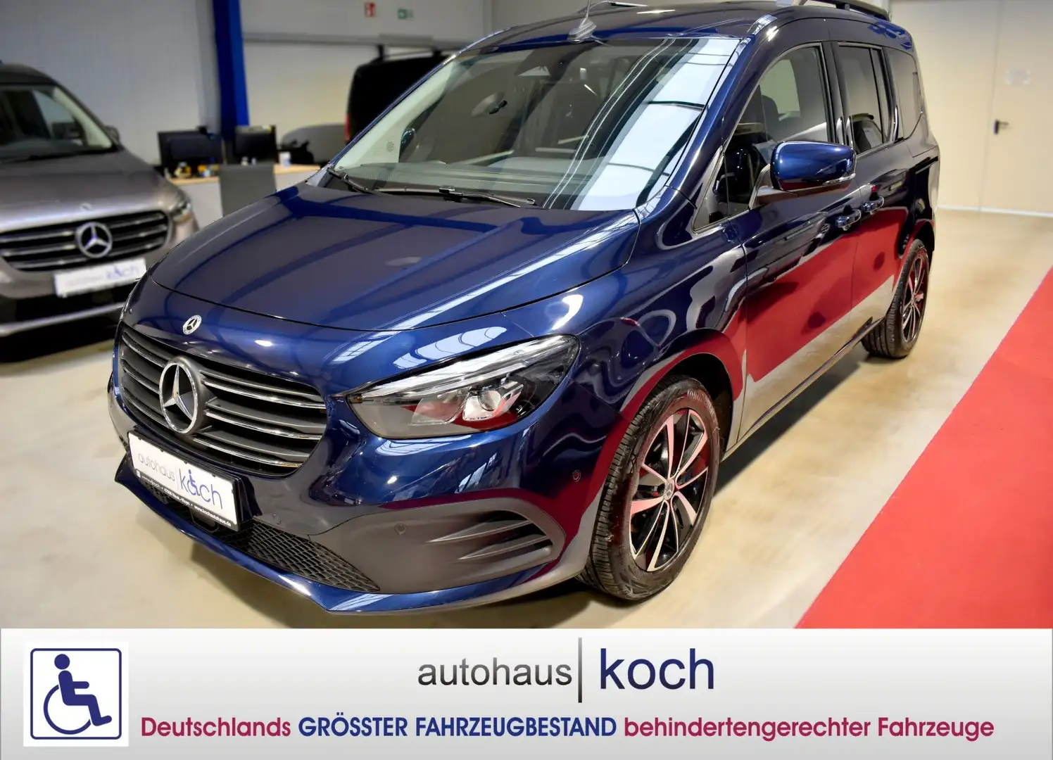 Mercedes-Benz T-Class 180 Progressive EU6d rollstuhlgerecht Blau - 1