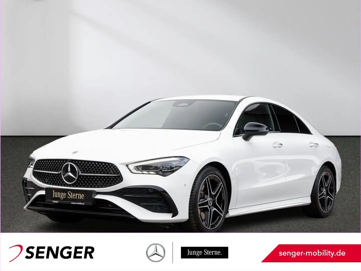 Mercedes-Benz CLA 200 d AMG Night Multibeam AHK Kamera Keyless Blanc - 1