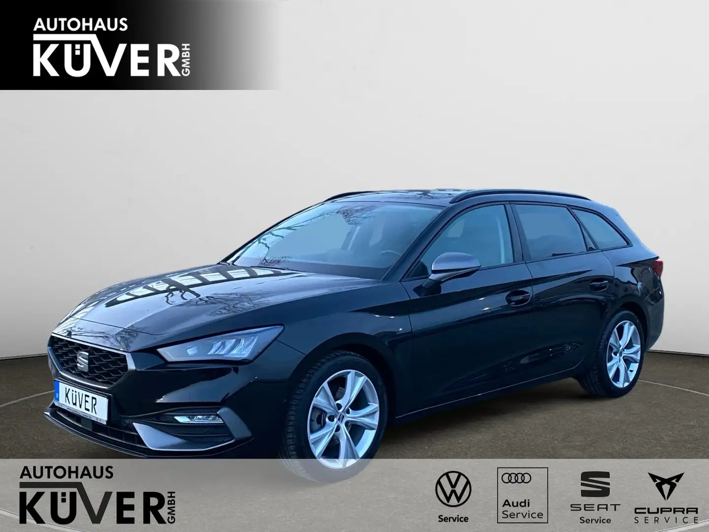 SEAT Leon ST FR 1.5 TSI ACC*AHK*NAVI*LED Schwarz - 1