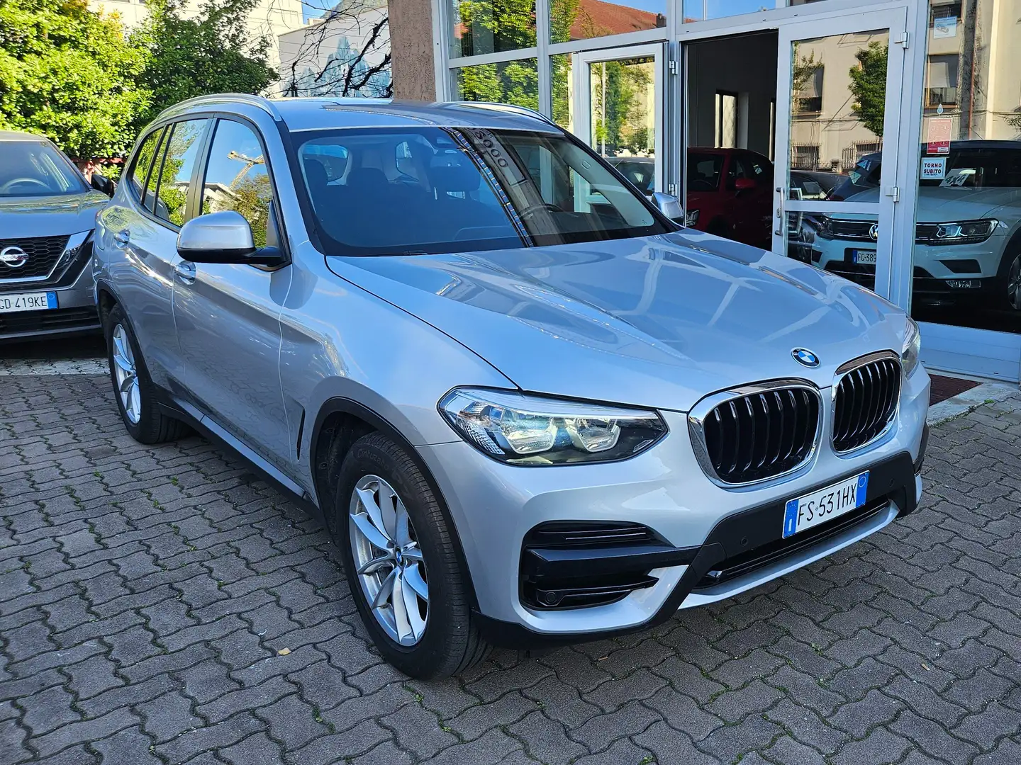BMW X3 xdrive20d 190cv auto TUTTI TAGLIANDI BMW Plateado - 1