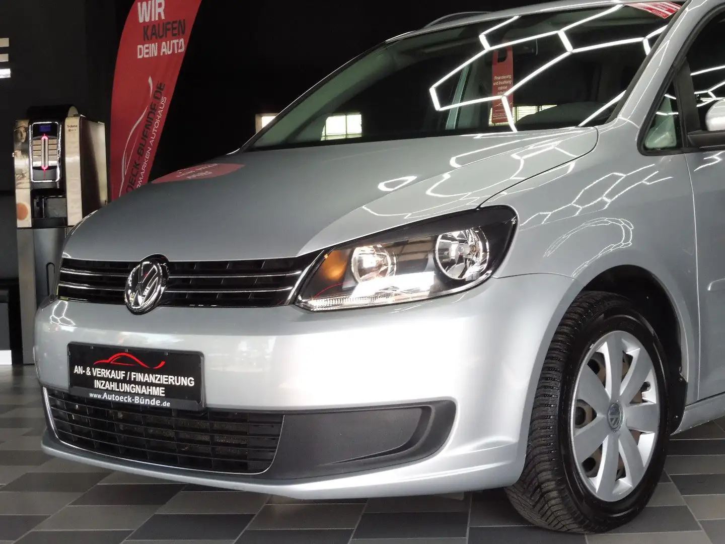 Volkswagen Touran 1.4 TSI Comfortline 7-Sitzer/PDC/Tempomat Silber - 1